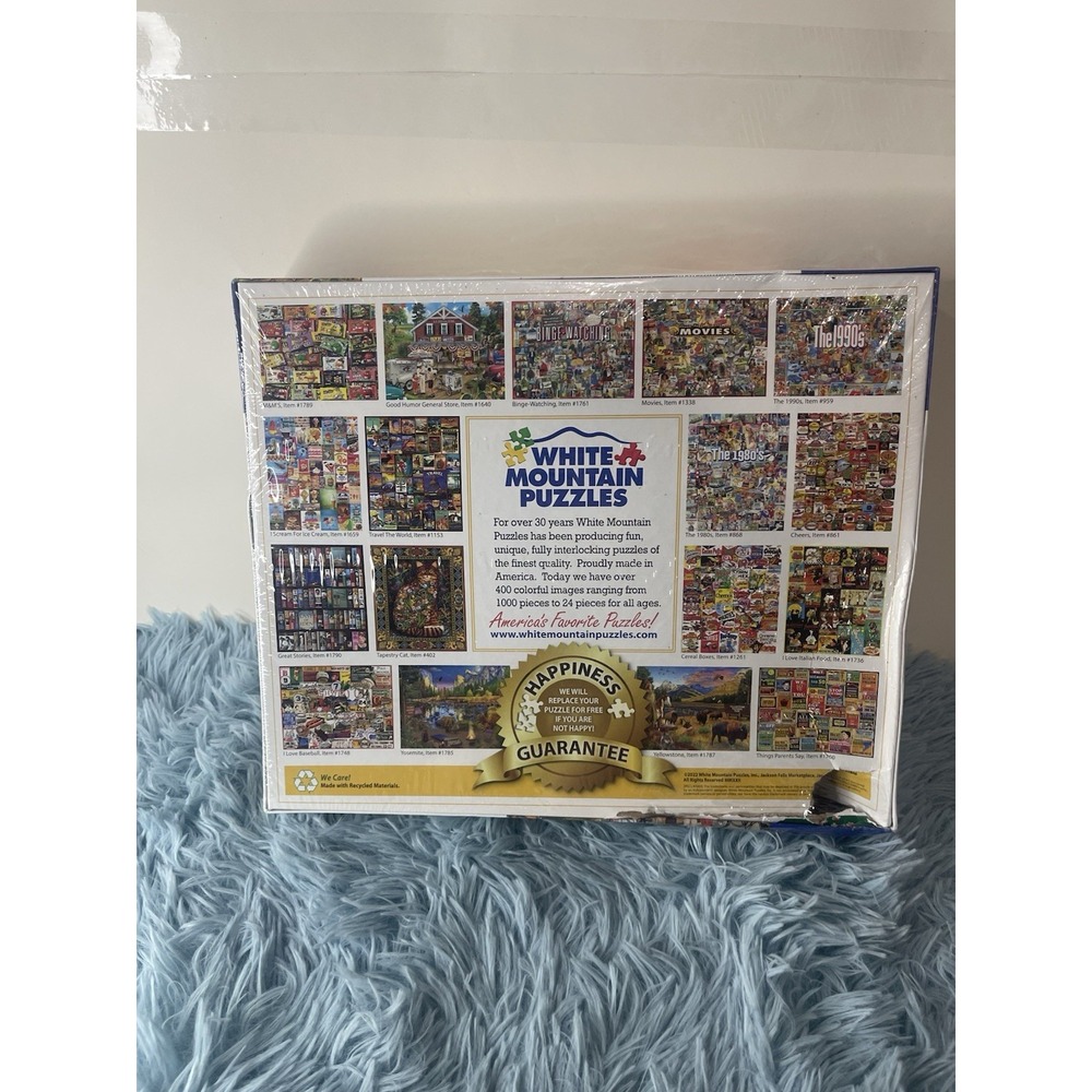 White Mountain General Store 1000-Piece Interlocking Cardboard Jigsaw Puzzle - Picture 2 of 2